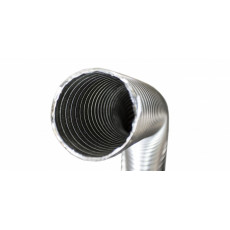 Diâmetro: 200 mm, Tubo Aço inox Flexível 304 L Parede Dupla