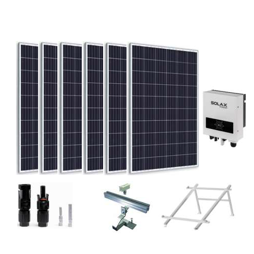 Kit Auto-Consumo - 1500W - Inversor Solax - Painéis Suntech 280W Kit Auto-Consumo - 1500W - Inversor Solax - Painéis Suntech 280W