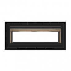 Salamandra a Lenha Linea 100 Duo com Dupla Face - ADF