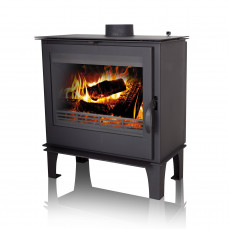 Salamandra a Lenha TS-L HYDRO para aquecimento central