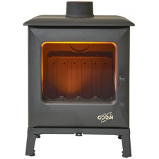 Salamandra a Lenha CUBE - Ferro Fundido - GODIN