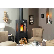 Salamandra a Lenha LUXOR IV em ferro fundido - Godin