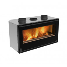 Recuperador a Lenha Inserto 100 Crystal Ventilado - Nórdica Extraflame