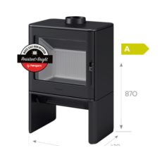 Salamandra a Lenha E-40 - Hergom