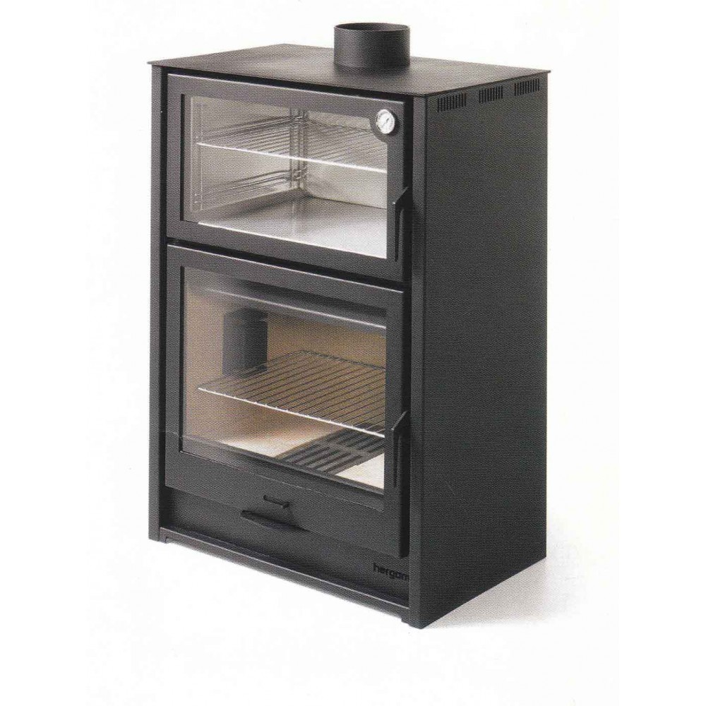 Salamandra a Lenha ARCE - C/ Forno, 12kw - HERGON